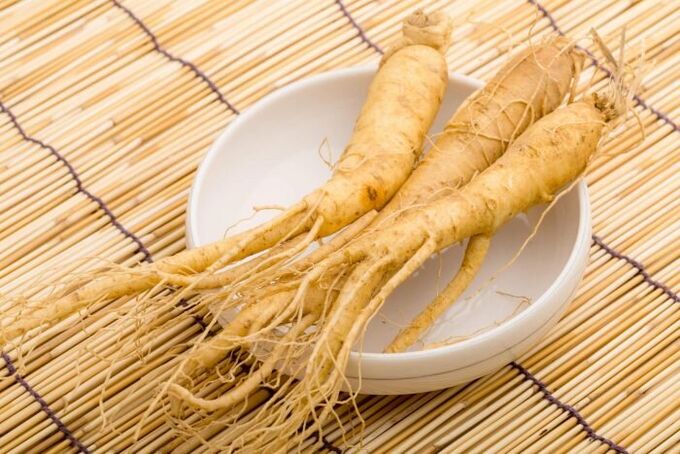 Racine de ginseng pour la puissance